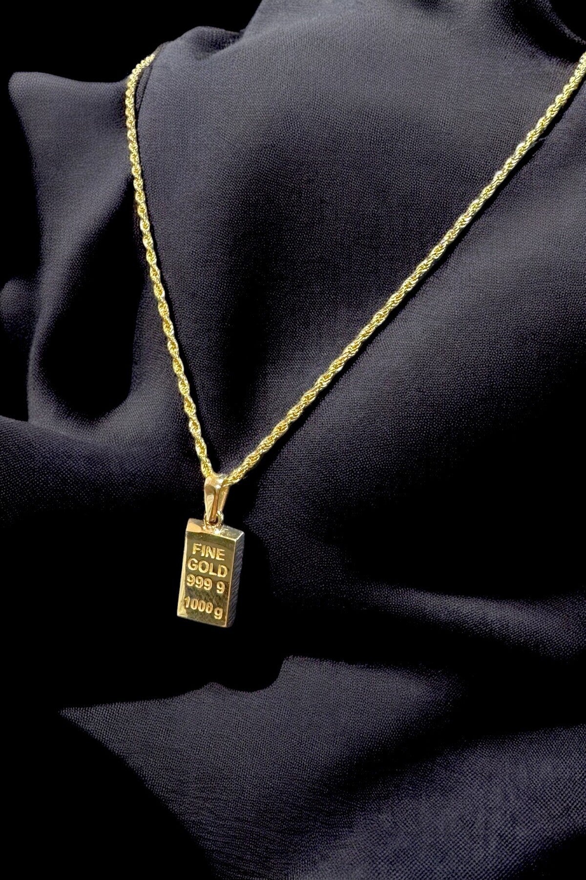 Amorae | Gold Külçe Kolye