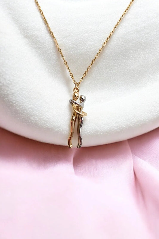 Amorae | Birbirine Sarılan Çelik Kolye