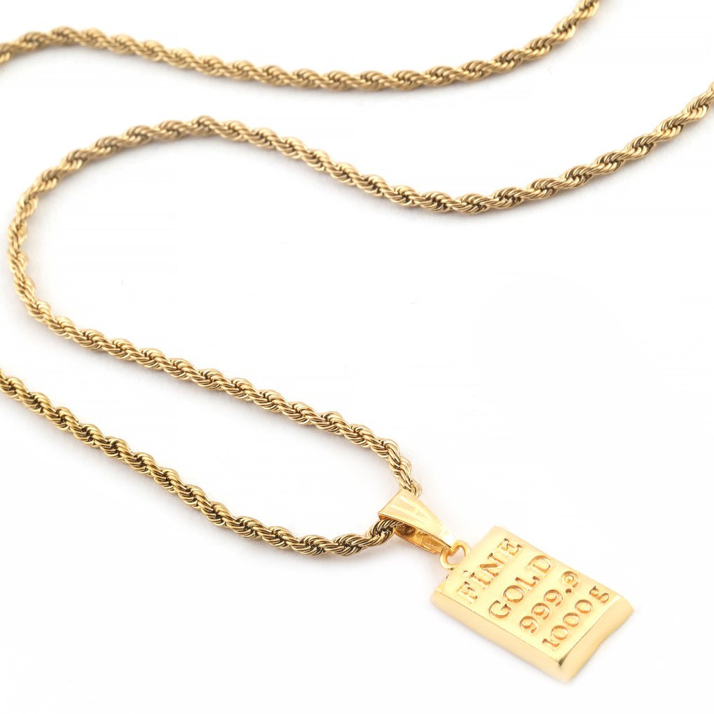 Amorae | Gold Külçe Kolye